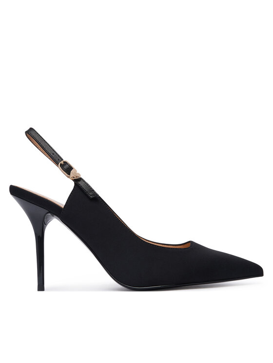 LOVE MOSCHINO Pantofi cu toc subțire JA10149G1PIM400A Negru