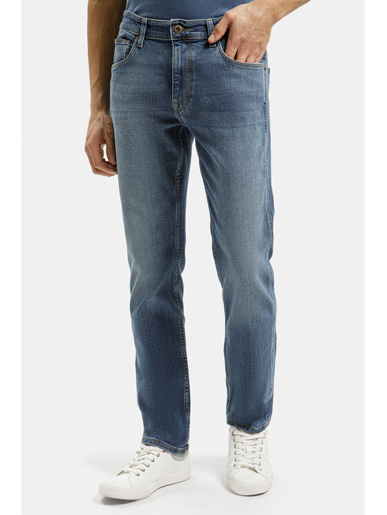 Jeansy Cross Jeans, Rozmiar 38/30, Niebieskie, C 132-090