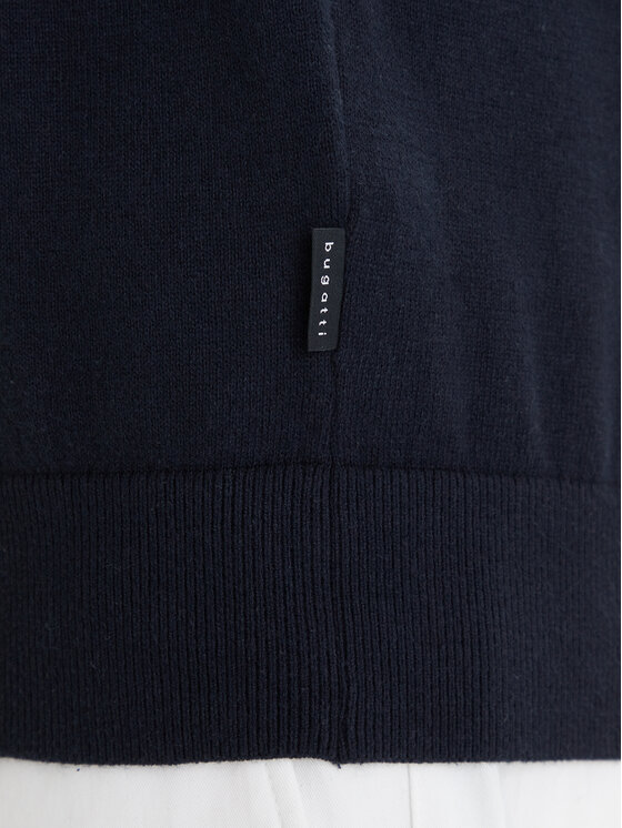 Bugatti Bugatti Póló 7200-75516C Sötétkék Relaxed Fit