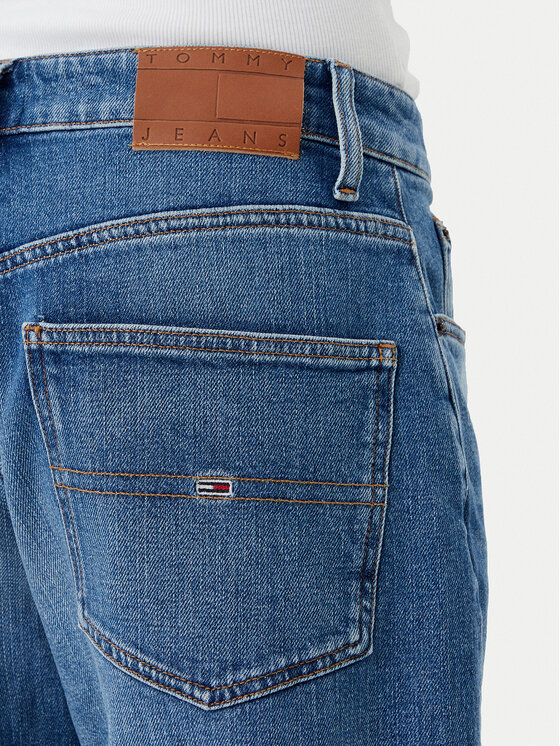 Tommy Jeans Tommy Jeans Jeansy Mia DW0DW20062 Tmavomodrá Relaxed Fit