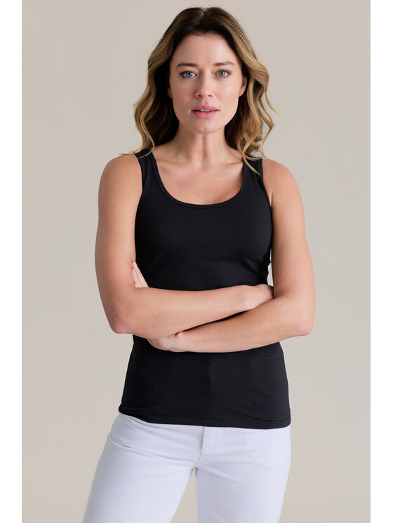 Lancerto Lancerto Top Lavena TS073226000022 Czarny Regular Fit