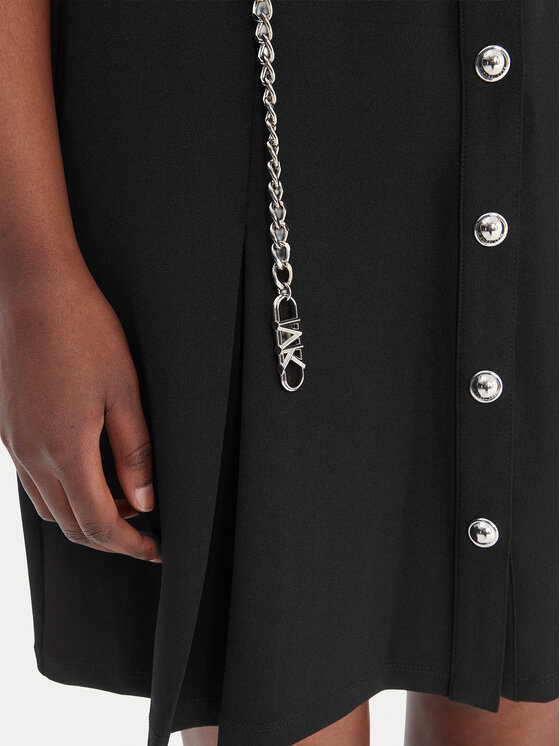MICHAEL Michael Kors MICHAEL Michael Kors Košilové šaty MR683BX667 Černá Regular Fit