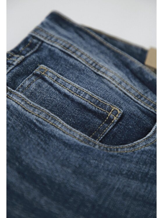 Volcano Volcano Jeansy D-LEON 50 Niebieski Regular Fit