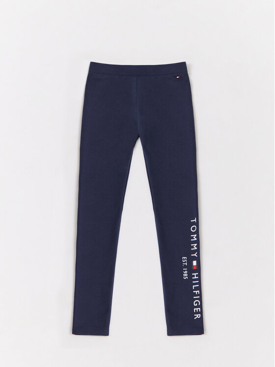 Tommy Hilfiger Tommy Hilfiger Leggings Essential KG0KG06586 Sötétkék Slim Fit