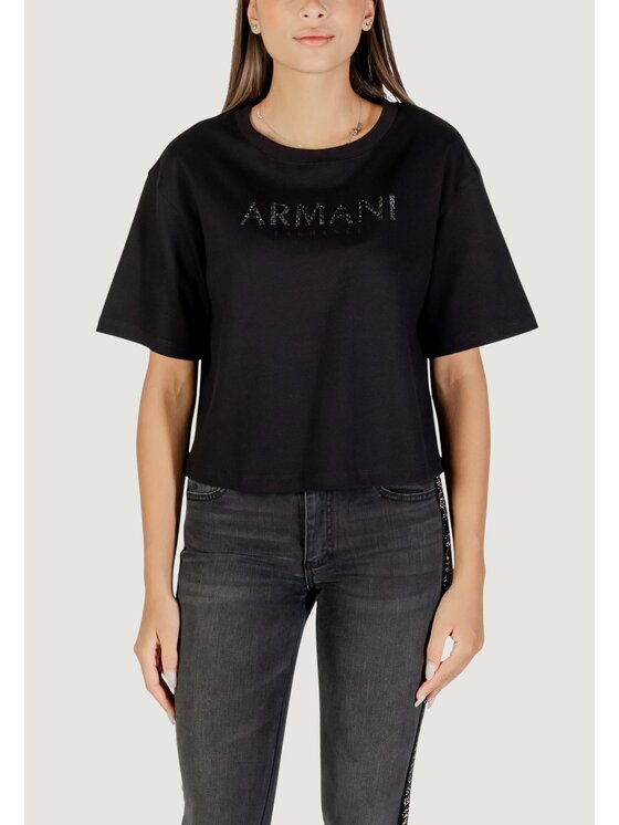 Armani Exchange Armani Exchange T-shirt XW001364 AF15085 Nero Casual Fit