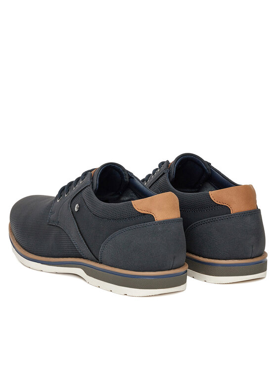 Lanetti Lanetti Halbschuhe LINOS2-101 MBS Dunkelblau