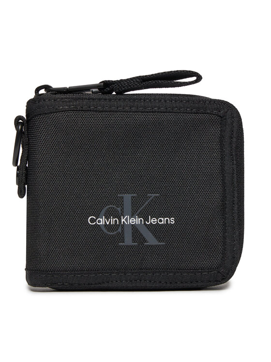 Portofel Mic pentru Bărbați Calvin Klein Jeans Sport Essentials Compact Zip Ut K50K510774 Negru