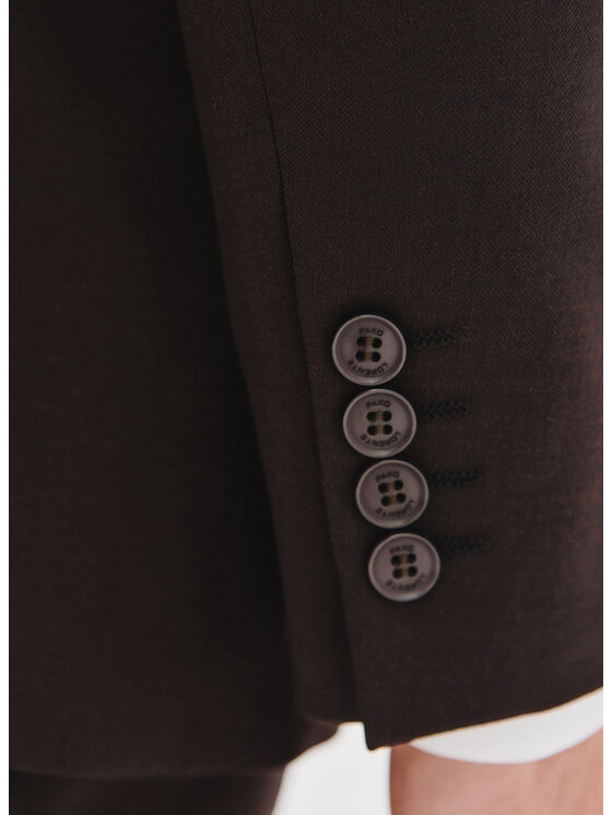Pako Lorente Pako Lorente Marynarka P25WF-3G-008 Brązowy Super Slim Fit