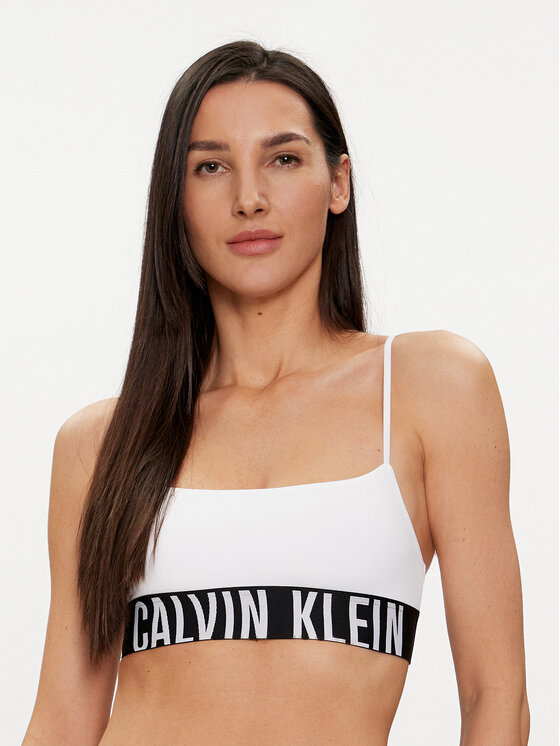 Calvin Klein Underwear Krūšturis-tops 000QF7631E Balts