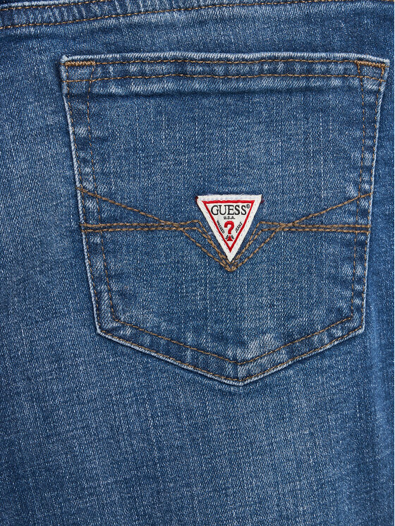 Guess Guess Jeansy L3YA00 D52Z0 Niebieski Slim Fit