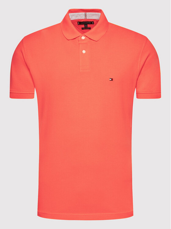 Tommy Hilfiger Polo 1985 Mw0mw17771 Orange Slim Fit Modivo Fr