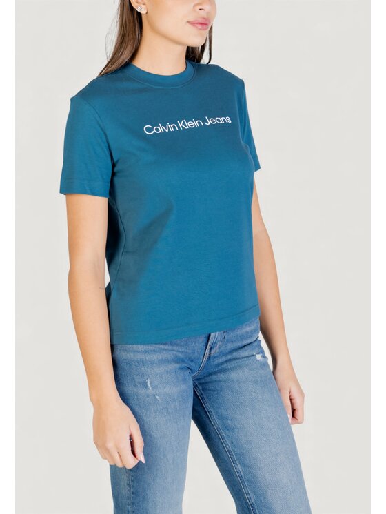 Calvin Klein Jeans Calvin Klein Jeans T-shirt A- INST. LOGO CLASSI Verde Casual Fit