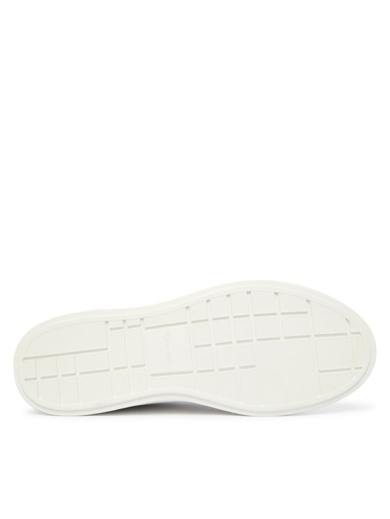 Calvin Klein Calvin Klein Sneakersy Low Pro Cups Laceup Oxf Hf Lth HW0HW02753 Biały