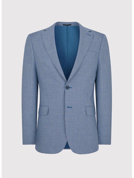 Pako Lorente Pako Lorente Marynarka P23SF-3G-030 Niebieski Slim Fit