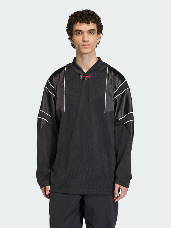 adidas adidas Longsleeve 159142 Czarny Loose Fit
