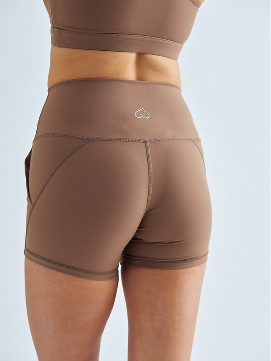 BeShaped BeShaped Sportovní podprsenka z Kieszeniami - Fit Me Hnědá