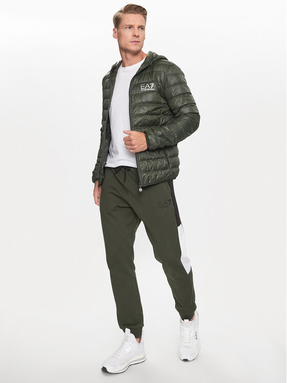 EA7 Emporio Armani EA7 Emporio Armani Giubbotto piumino 8NPB02 PN29Z 1845 Verde Regular Fit