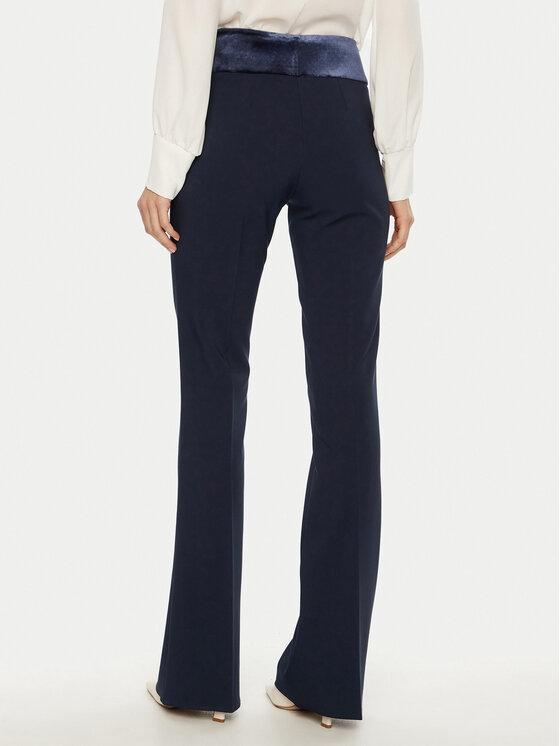 Rinascimento Rinascimento Pantaloni di tessuto CFC0121874003 Blu scuro Regular Fit