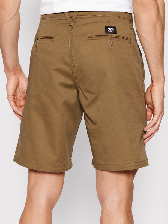 Vans Vans Kratke hlače Authentic VN0A5FJX Smeđa Relaxed Fit
