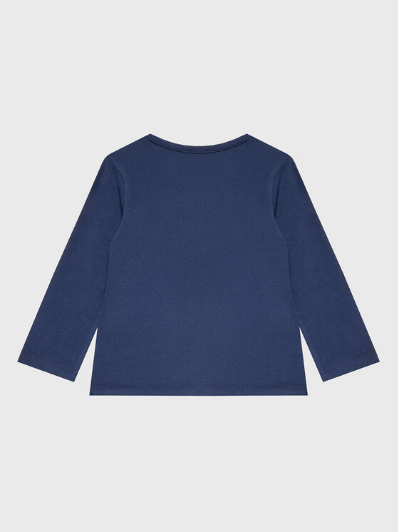 United Colors Of Benetton United Colors Of Benetton Μπλουζάκι 3ATNG105X Σκούρο μπλε Regular Fit