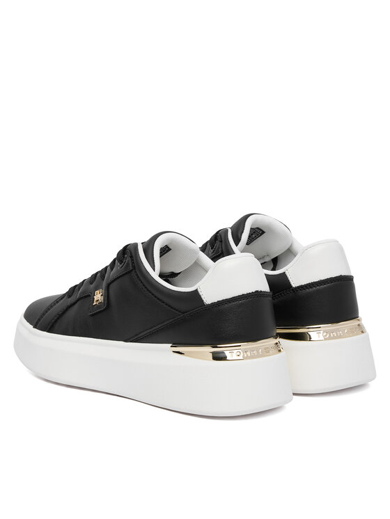 Tommy Hilfiger Tommy Hilfiger Sneakersy Th Chic Platform FW0FW09396 Černá