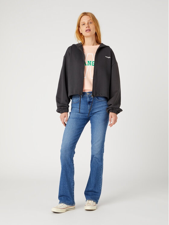 Wrangler Wrangler Jeansy W28B4736Y 112334275 Niebieski Bootcut Fit