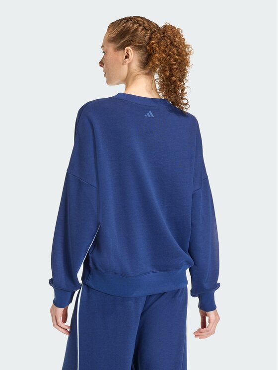 adidas adidas Bluza 158956 Niebieski Loose Fit