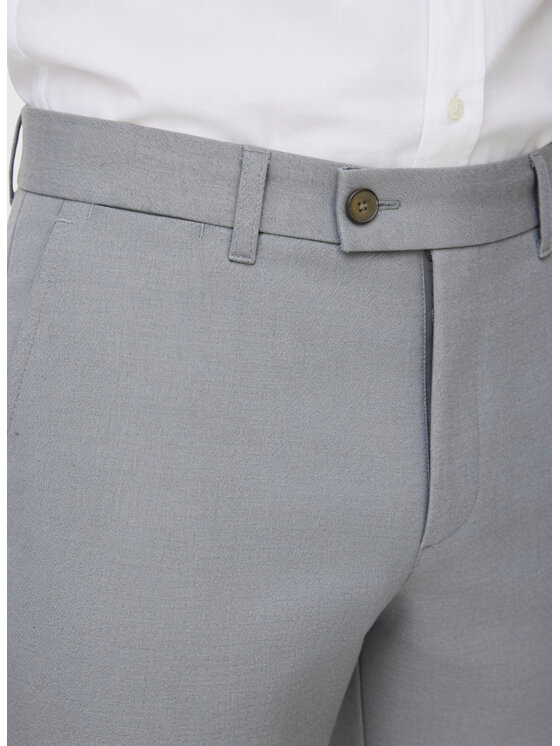 Pako Lorente Pako Lorente Chinosy P26WF-WX-004 Szary Slim Fit