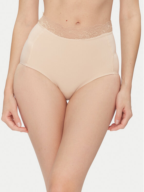YSABEL MORA YSABEL MORA Mutande classiche a vita alta 19061 Beige