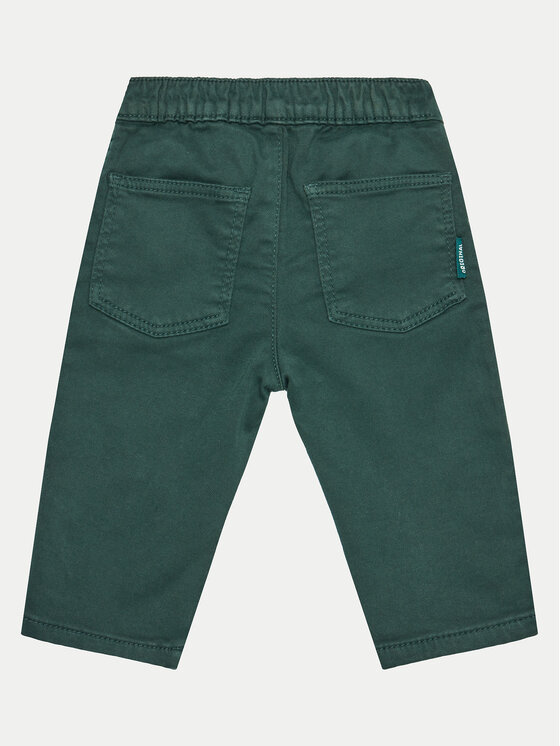Original Marines Original Marines Hlače DEA0700NM Zelena Regular Fit