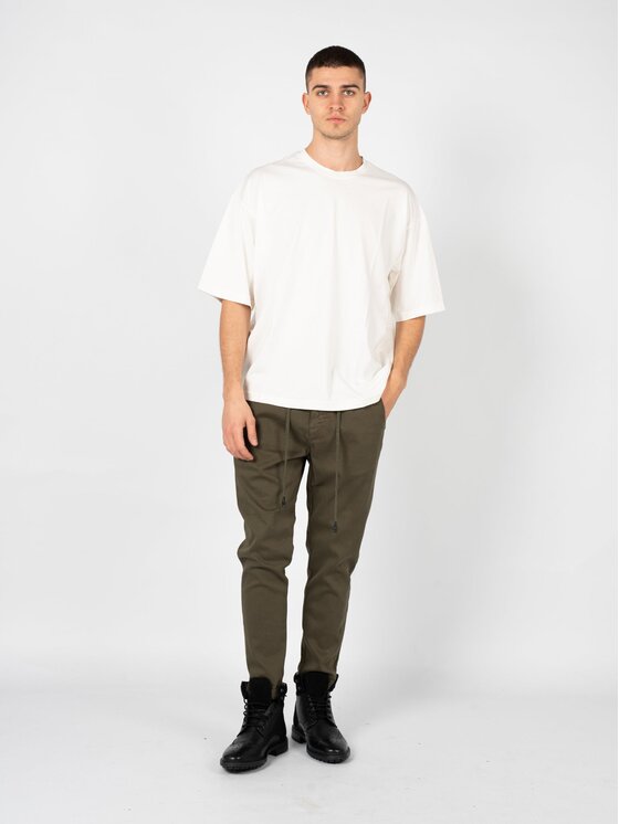 Xagon T-shirt A23082ZX99JE Écru Oversize