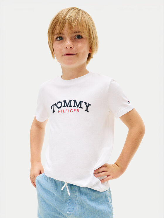 Tommy Hilfiger Tommy Hilfiger Póló KB0KB10263 Fehér Regular Fit