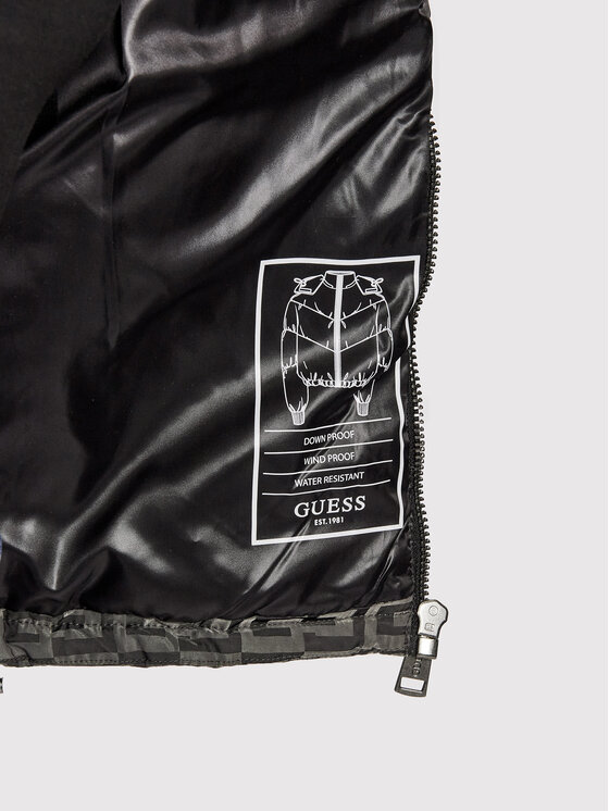 Guess Guess Ziemas jaka Alma W1BL26 WE4K0 Melns Regular Fit