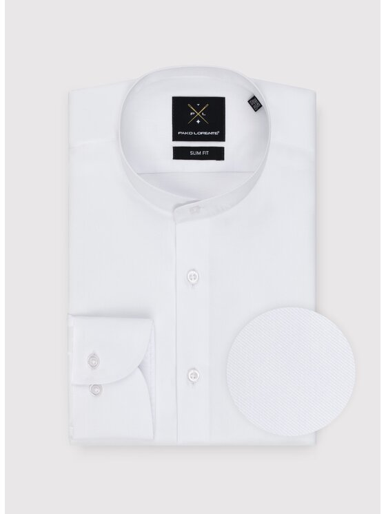 Pako Lorente Pako Lorente Koszula P25SP-1X-054 Biały Slim Fit