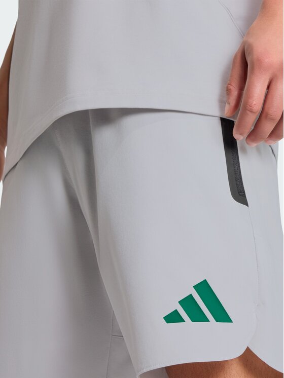 adidas adidas Szorty sportowe 162444 Szary Regular Fit