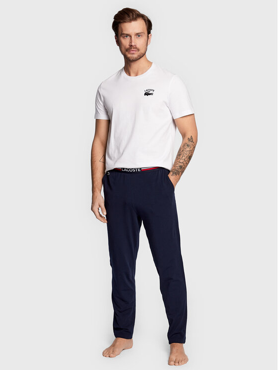 Lacoste Долнище на пижама 3H3461 Тъмносин Relaxed Fit
