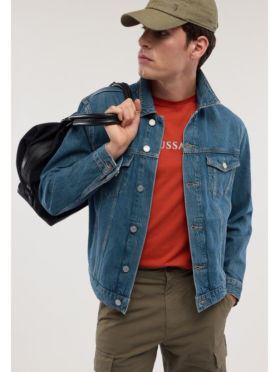 Trussardi Trussardi T-shirt G0498000106N026 Rosso Regular Fit