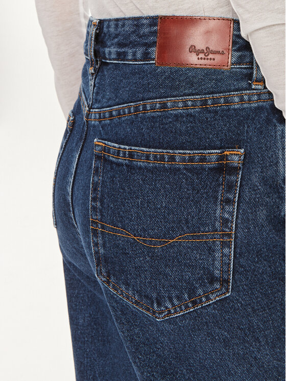 Pepe Jeans Pepe Jeans Jeans hlače PL204731 Modra Straight Fit
