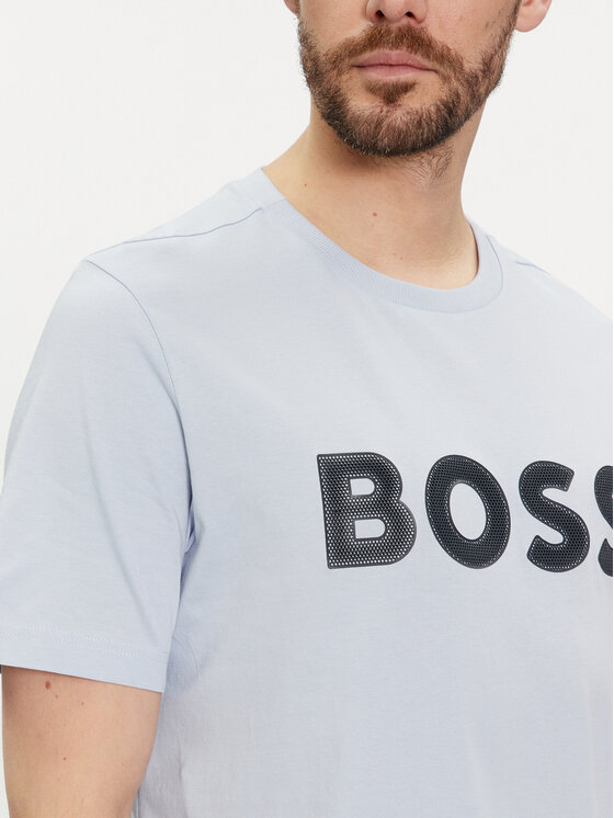 BOSS Boss T-Shirt 50512866 Niebieski Regular Fit