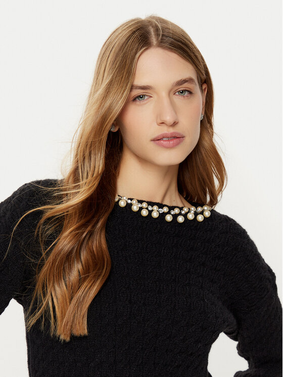 Rinascimento Rinascimento Pulover CFM0011717003 Negru Regular Fit