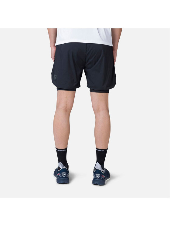 Rossignol Rossignol Szorty sportowe Active 2In1 Short Czarny Regular Fit