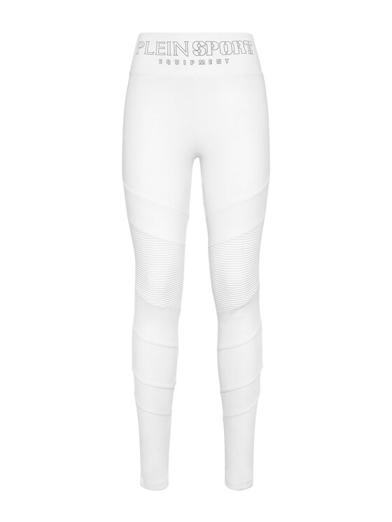 Plein Sport Plein Sport Legginsy 1481 Biały Active Fit