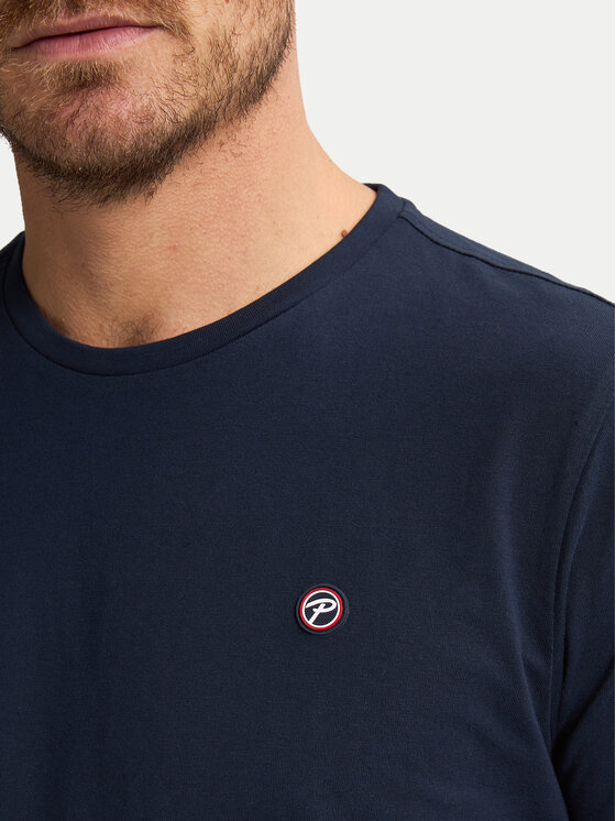 Petrol Industries Petrol Industries T-Shirt M-ROS-TSR002 Tmavomodrá Regular Fit