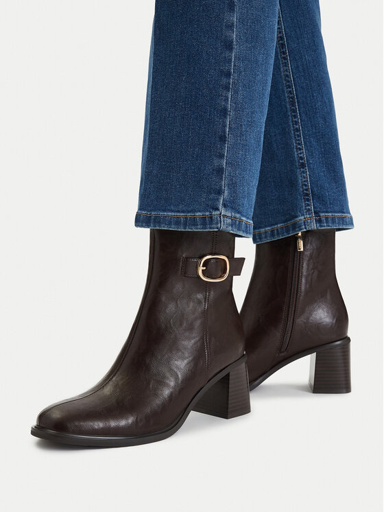 JENNY JENNY Škornji CEO-LI2544-1 Rjava