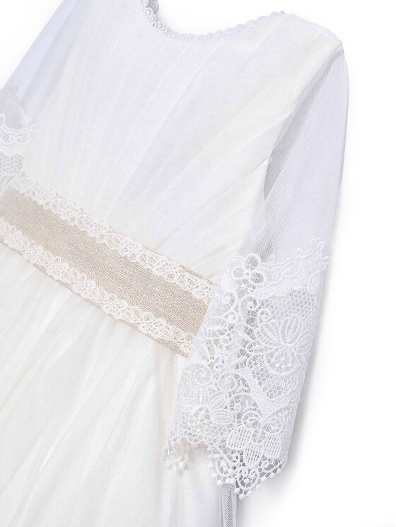 Abel & Lula Abel & Lula Rochie elegantă 5028 Alb Regular Fit