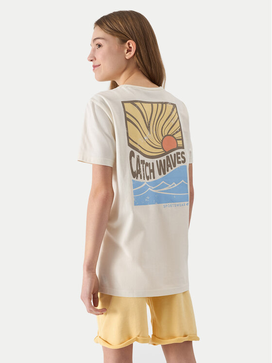 4F 4F Spordišortsid 4FJWSS24TSHOM279 Kollane Regular Fit