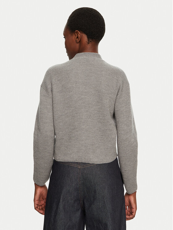 Max Mara Leisure Max Mara Leisure Кардиган York 2426346048 Сив Regular Fit