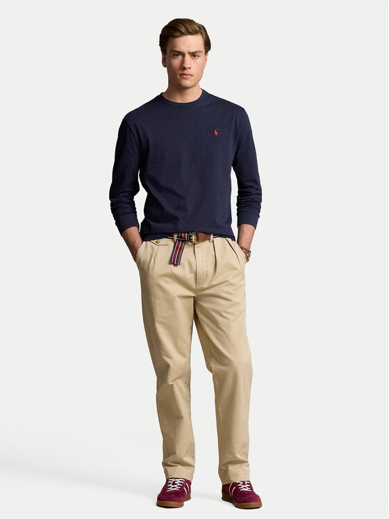 Polo Ralph Lauren Polo Ralph Lauren Longsleeve 710671467057 Σκούρο μπλε Classic Fit