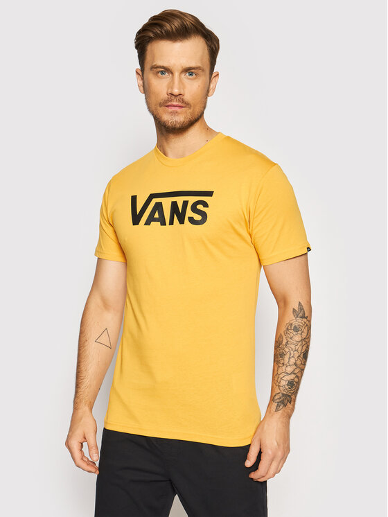 Vans T-shirt Classic VN000GGG Jaune Classic Fit • Modivo.fr