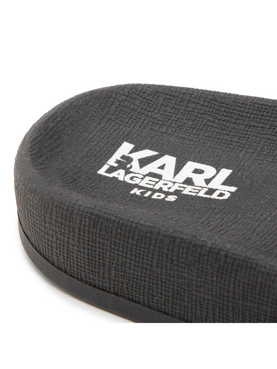 KARL LAGERFELD KARL LAGERFELD Natikače Z29050 M Crna